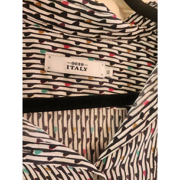 0039 Italy viscose shirt dress size xs - Picture 4 of 9